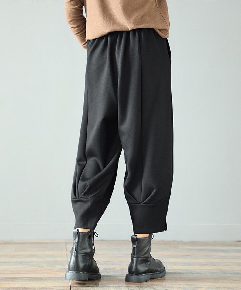 Women Casual Loose Pants Wide Leg Pencil Pants Vintage - Etsy