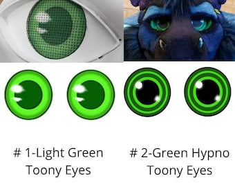 Custom and Premade Designed Printed Fursuit Eye Mesh (Mesh Only-No Eye Blanks)- All Eyes Shown Can Be Any Sizing Available!!