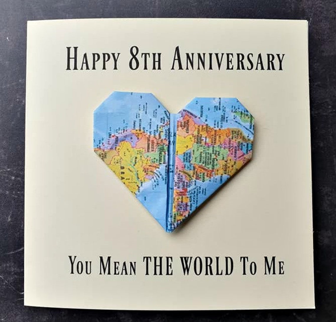 8th Anniversary Card Wife8th Anniversary Card Husbandeighth | Etsy UK