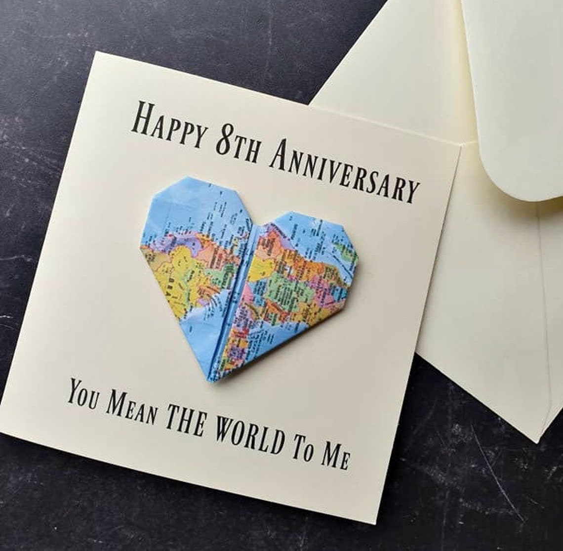 8th Anniversary Card Wife8th Anniversary Card Husbandeighth | Etsy UK