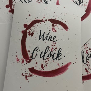 Carte vin / amateur de vin / heure du vin / chat festif