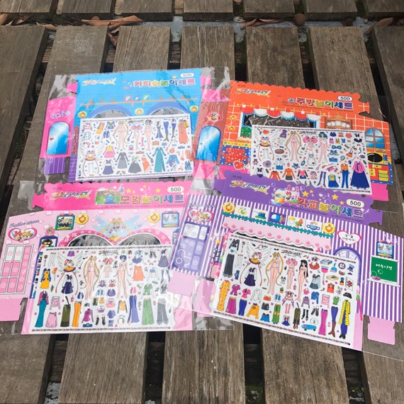 sailor moon paper dolls