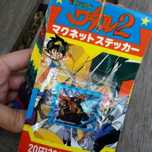Rare_90s Vintage _ 魔神英雄伝ワタル _ Mashin Eiyūden Wataru _ magnet set_31+1