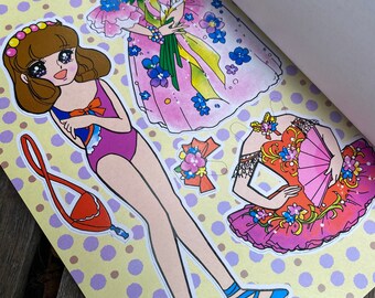 日本人？ 日本？ 昔の日本人？ 女性 美少女 JAPAN 絵葉書 2枚
