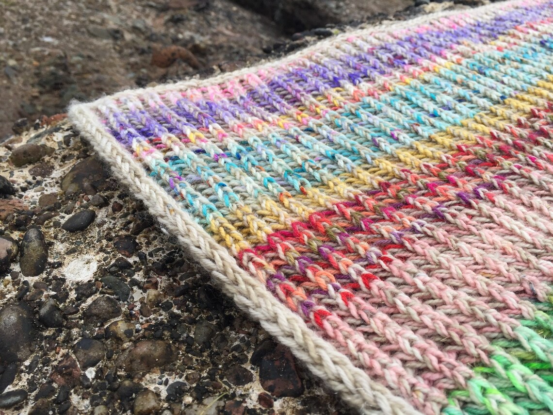 KNITTING PATTERN Bits and Bobs Blanket Etsy