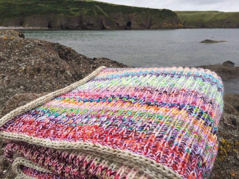 KNITTING PATTERN Bits and Bobs Blanket Etsy