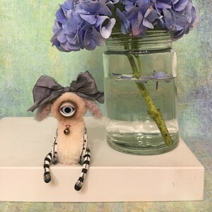 White&blue cyclops-bunny_MADE-TO-ORDER!