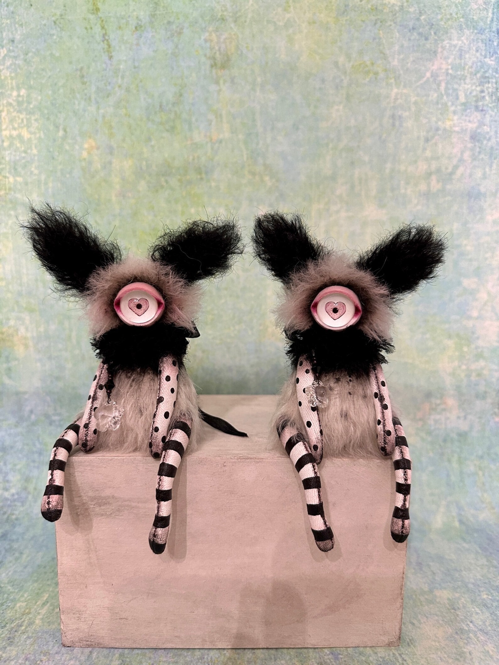 Black&white Cyclops-rabbit_made-to-order! - Etsy