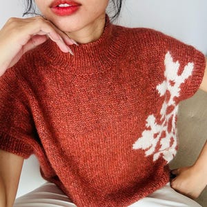 Knitting Pattern | the SNOWFLAKE Vest | Christmas Sweater Vest Pattern ...