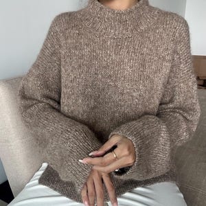 Knitting Pattern | the PULLOVER 01 | Basic Sweater Pattern | Topdown ...