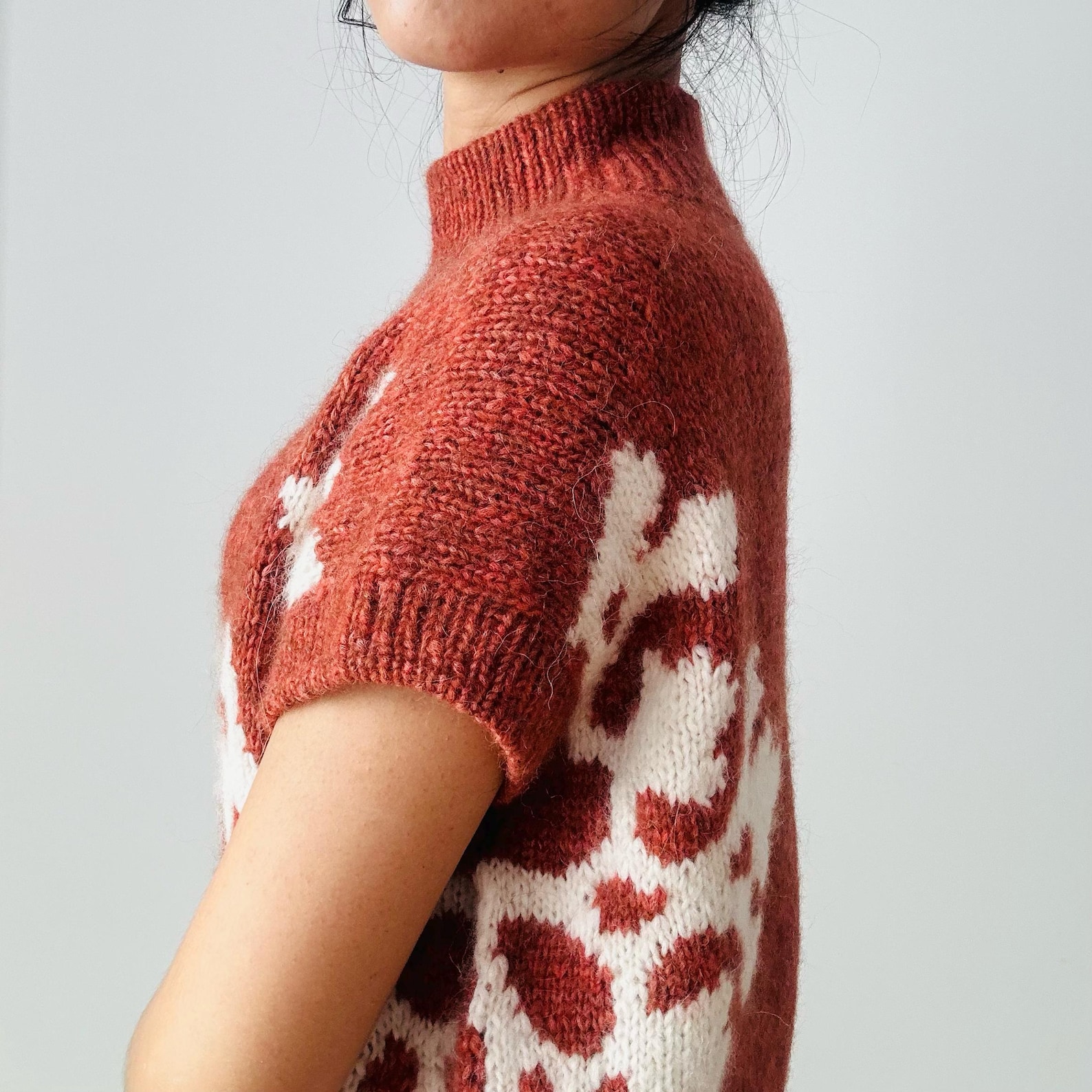 Knitting Pattern | the SNOWFLAKE Vest | Christmas Sweater Vest Pattern ...