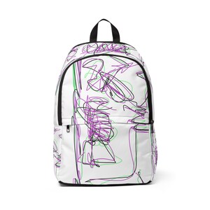 Unisex Fabric Backpack