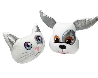cat and dog plush toys