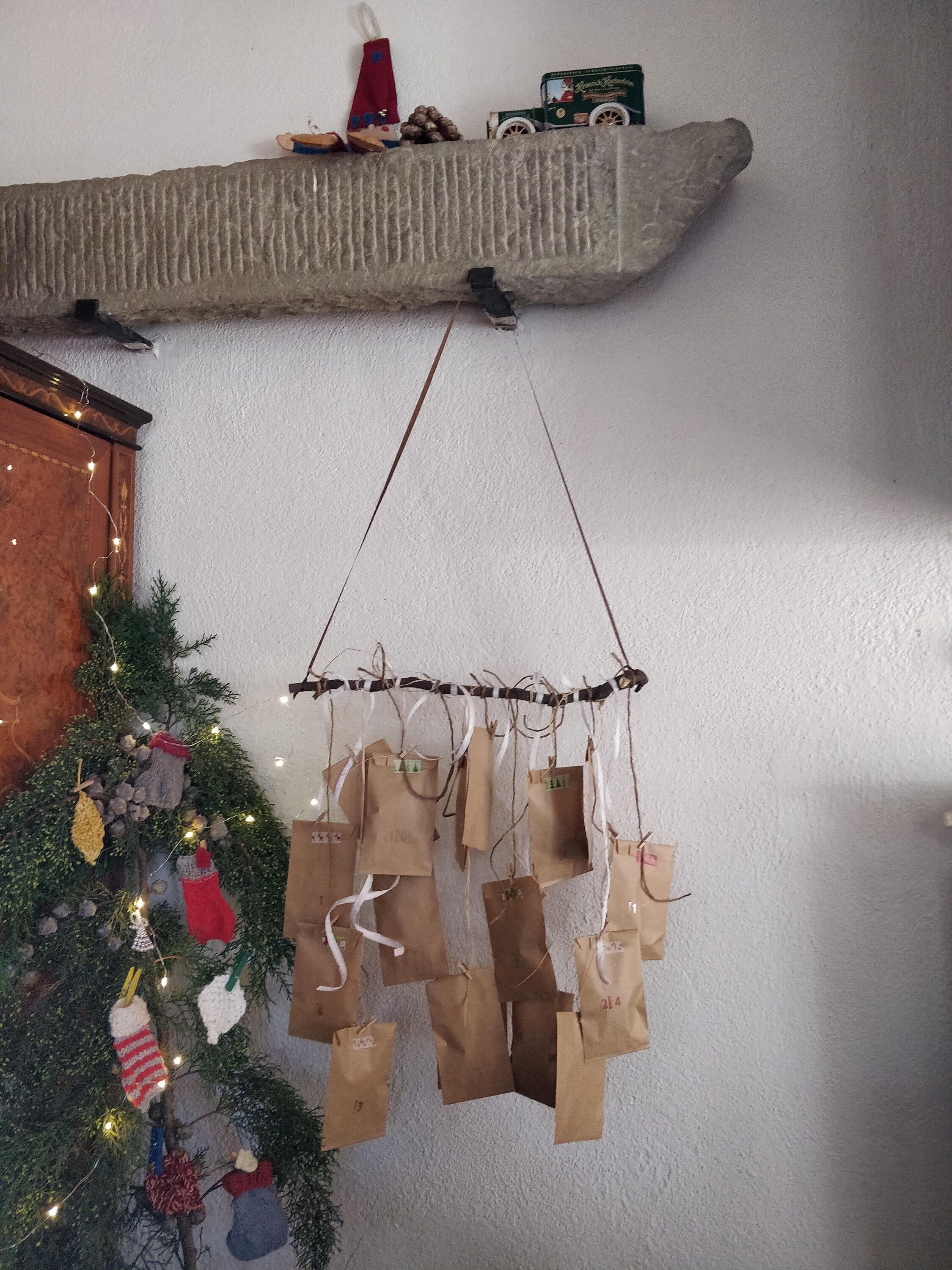 Yarn advent calendar for adult knitters filled with gifts Etsy
