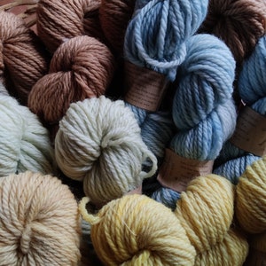 Merino Aran natuurlijke kleurstof, GIUNONE grof garen voor Ierse truien. Strengen van pure Italiaanse scheerwol voor brei en haakdekens afbeelding 3