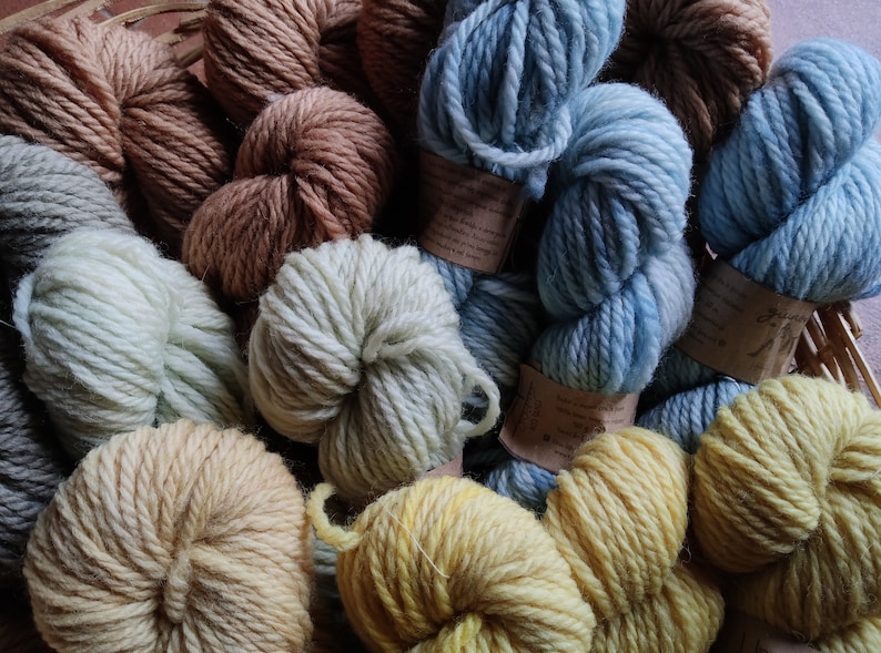 Merino Aran natuurlijke kleurstof, GIUNONE grof garen voor Ierse truien. Strengen van pure Italiaanse scheerwol voor brei en haakdekens afbeelding 3