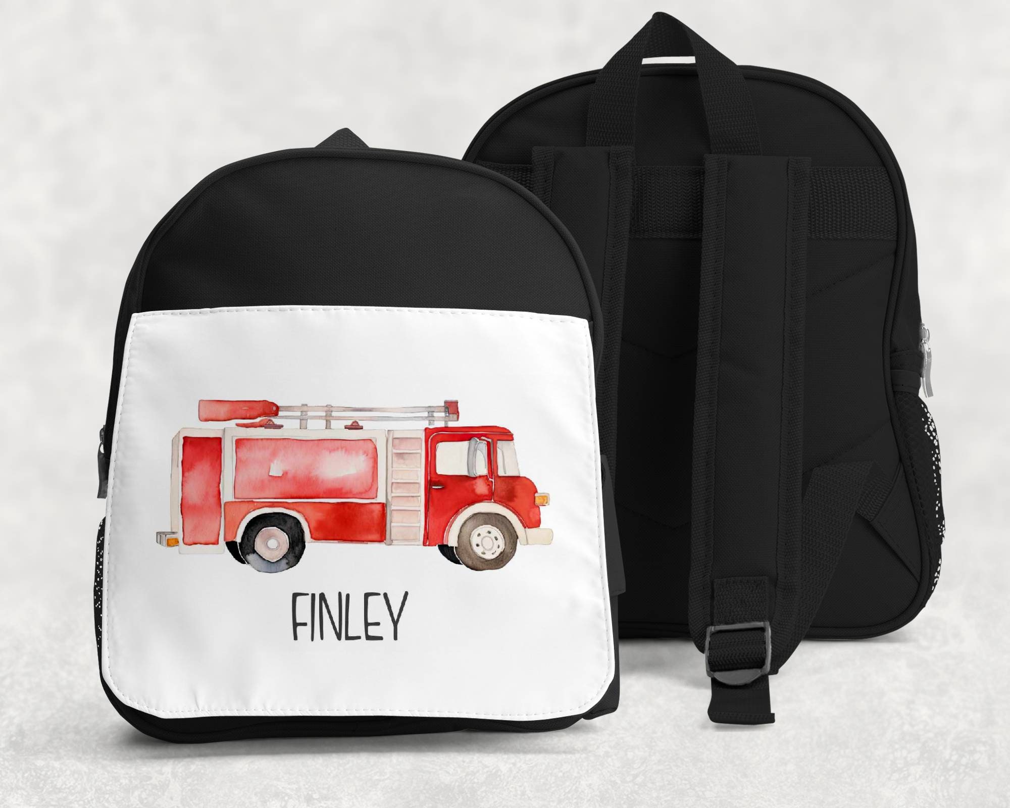 Mackenzie fire truck backpack hot sale