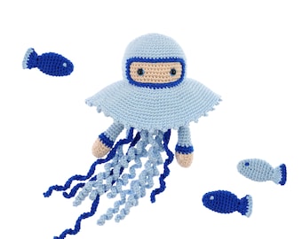Crochet pattern PDF: Jellyfish Karl