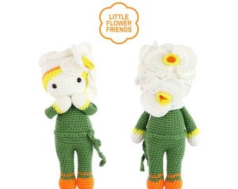 Crochet pattern PDF: Little Orchid Ollie