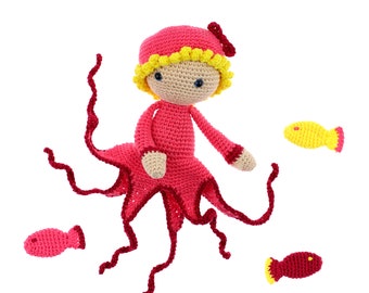 Crochet pattern PDF: Octopus Olga