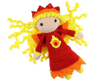 Crochet pattern PDF: Fire Fairy Veerle