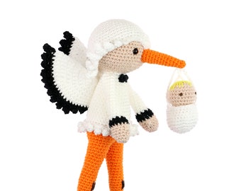 Crochet pattern PDF: Stork Oliver