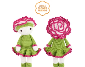 Patrón de crochet PDF: Clavel pequeño Cati