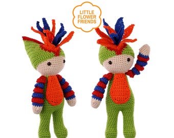 Crochet pattern PDF: Little Strelitzia Steven