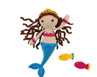 Crochet pattern PDF: Mermaid Lana