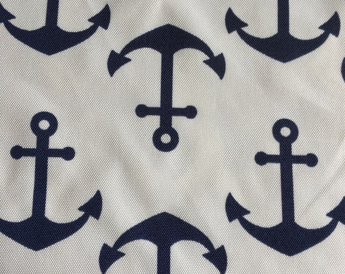 Matt PVC cotton coated nautical fabric , water resistant, table cloths , bunting, crafts, cushions, upholstery, bags