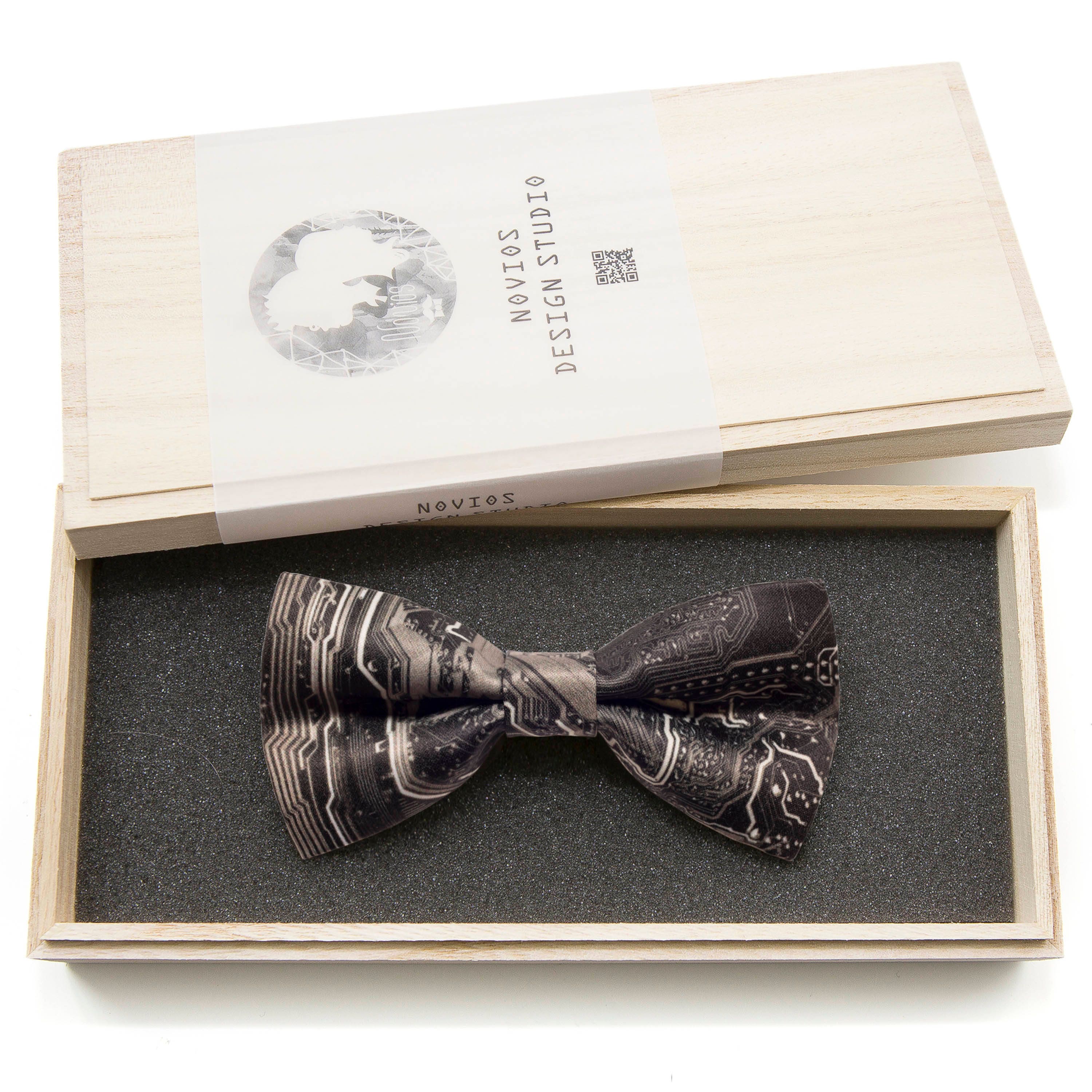 Digital Board Bowtie Modern Boys Bowtie Toddler Bowtie Etsy