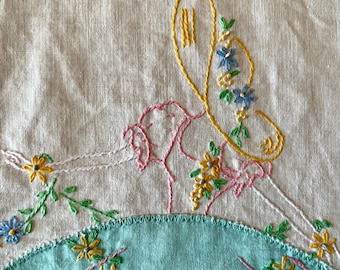 Turquoise Pillowcase Apron Fits Sizes M-L-XL