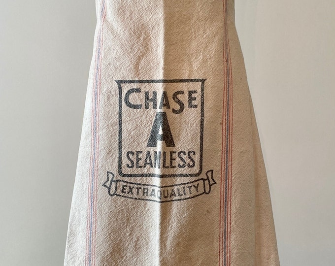 Chase Seamless Feed Sack Apron - One Size