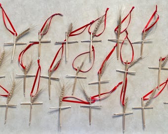 Reserved - Wheat Head Crosses Group of 20