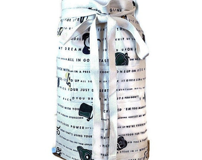 Food Theme Half Apron - One Size