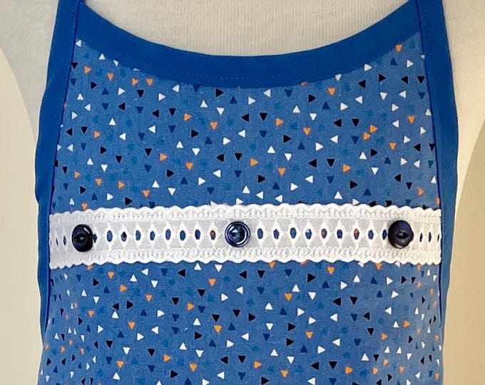 Confetti Print Apron for Girls Fits Sizes 5-6