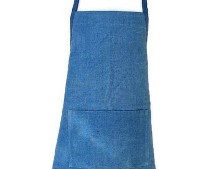 Child's Denim Apron Fits sies 5-6 / Apron for Boys