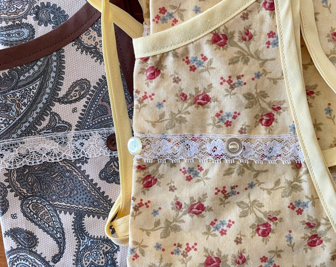 Girl's Apron Fits Sizes 7-8 --Choice of One