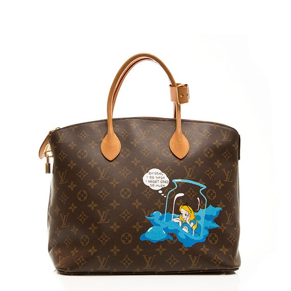 Cartoon Customization for any designer bag Louis Vuitton , Goyard , Chanel  customer provides a bag