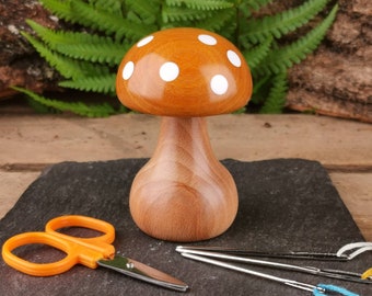Small darning mushroom for visible mending on clothes, ideal addition to your sewing kit!