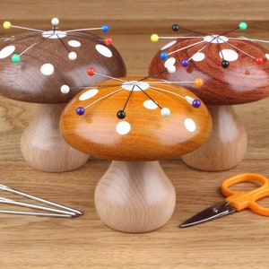 Large Wooden Darning Mushroom for Table Top Visible Mending and Repairing  Holes in Clothes. Ideal Hand Crafted Addition to Your Sewing Kit 