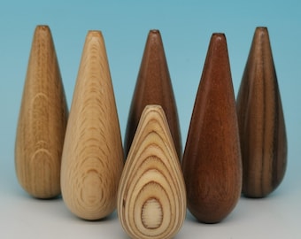 Wooden light pulls, ideal for bathroom, ceiling and fan pull cord switches, hand made from various hardwoods in the UK