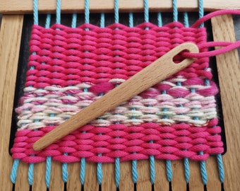 Wooden weaving needles, ideal for tapestry or nalbinding. Hand crafted and made from Beech wood, these would make the perfect special gift!