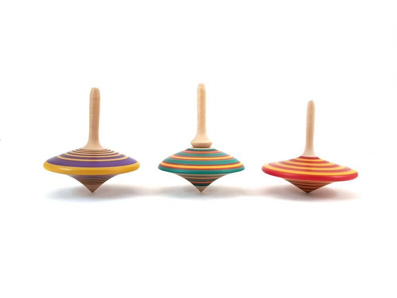 woodturning spinning tops