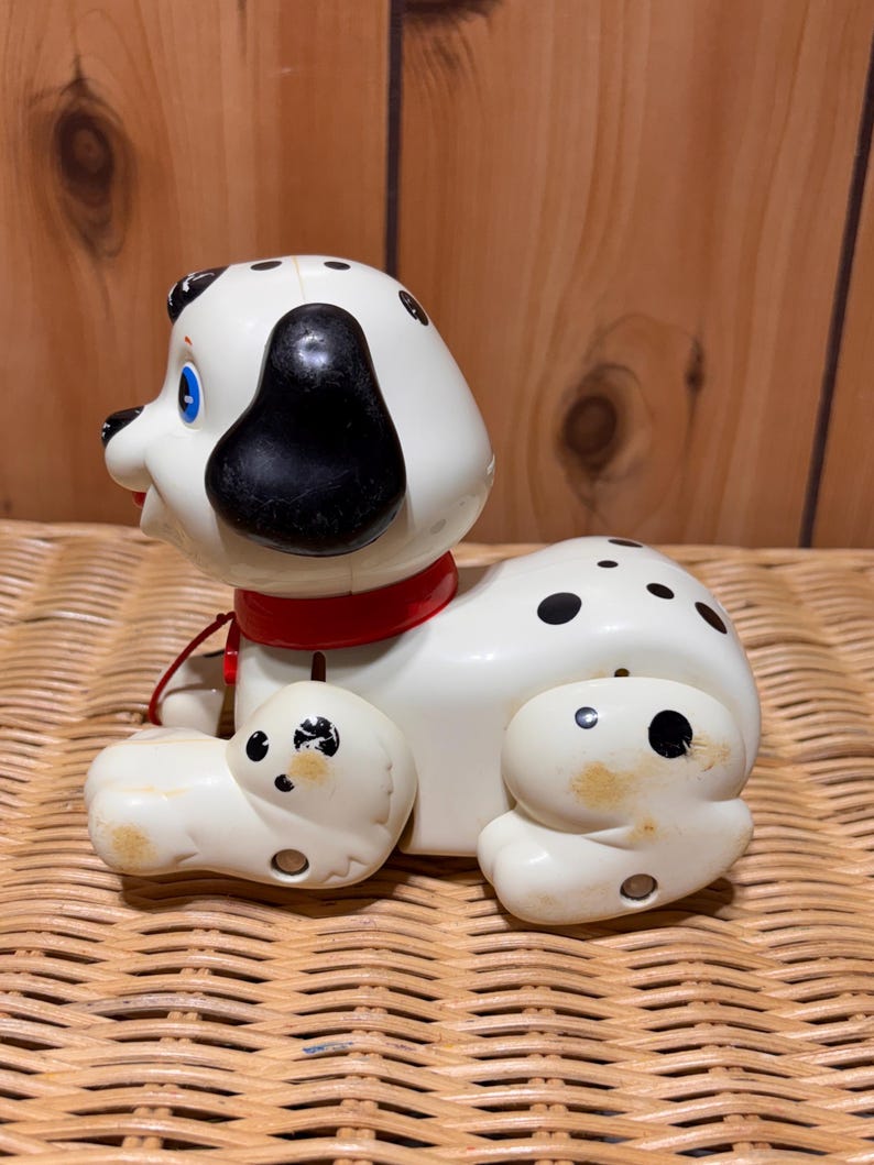 Retro Fisher Price Pull Dog - Etsy