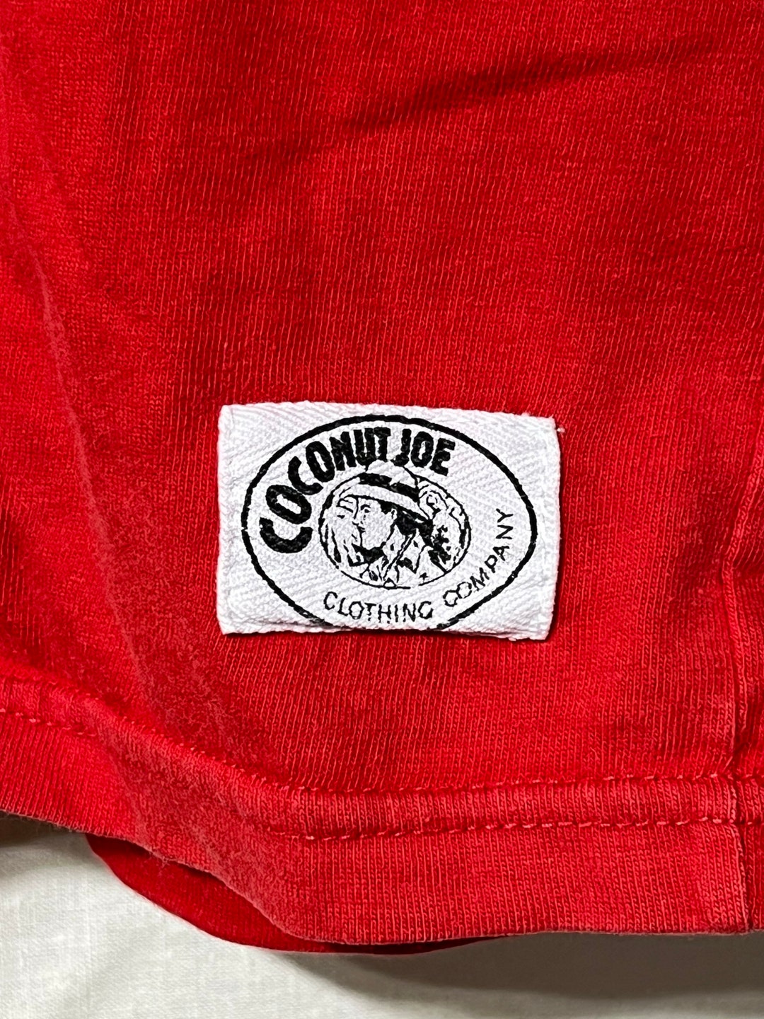 Vintage Coconut Joe Three Button Red Tank Top Etsy