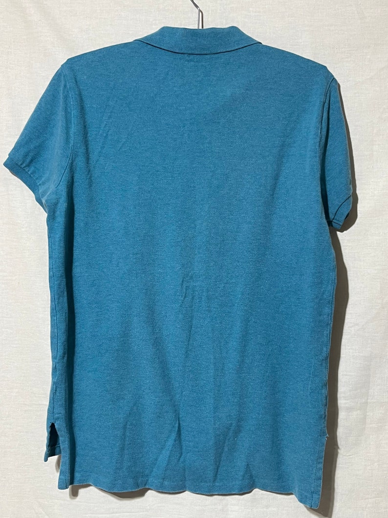 vintage 1980 Polo Ralph Lauren polo turquoise image 2