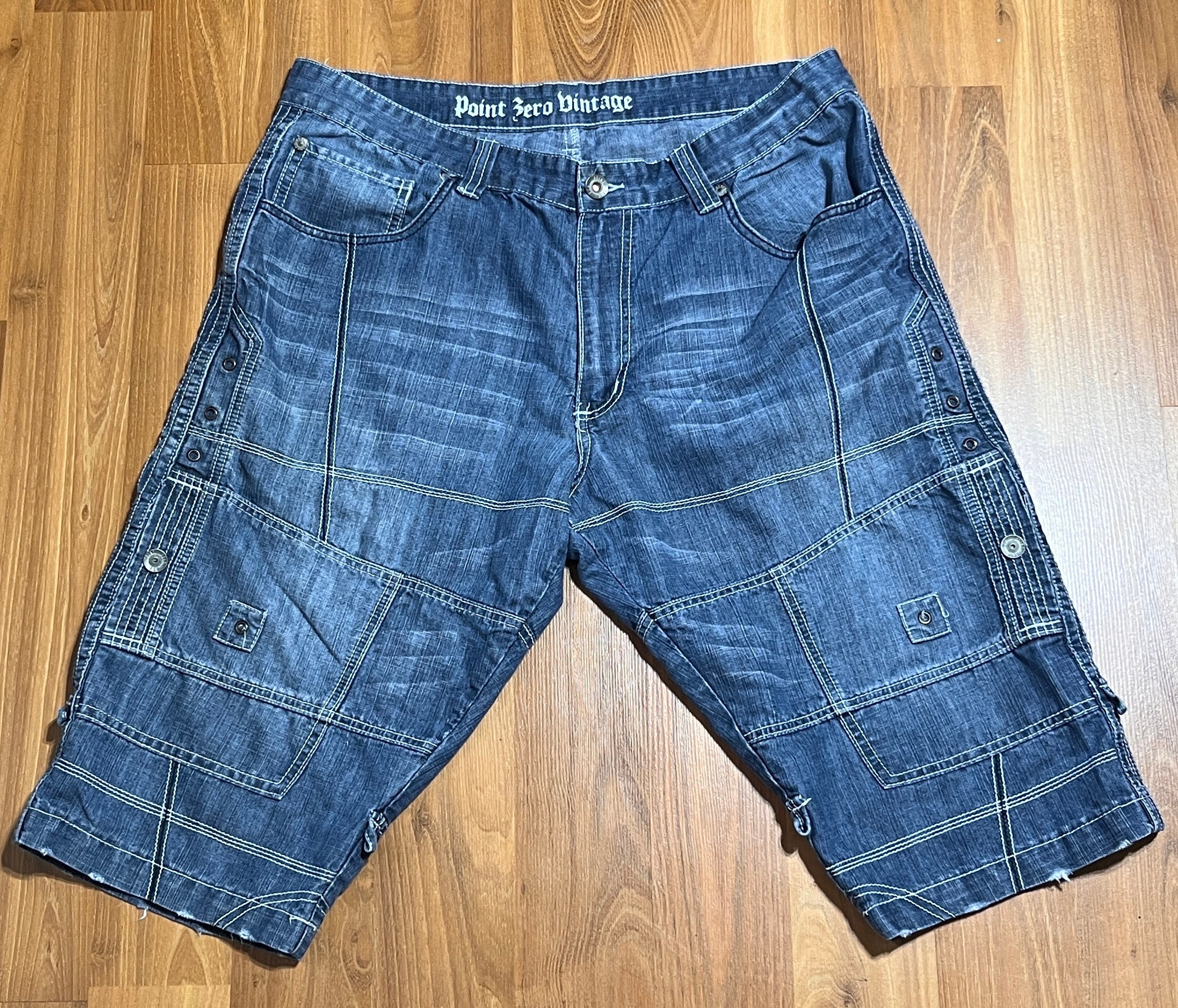Vintage Point Zero Jorts Shorts - Etsy