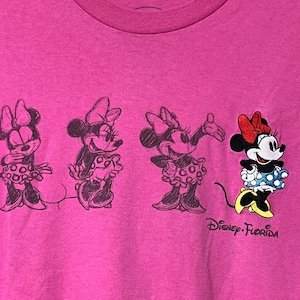 ミニーマウス Tシャツ Florida 90s~00s 90s Disney ディズニー キャラクターTシャツ ミニー usa製 L