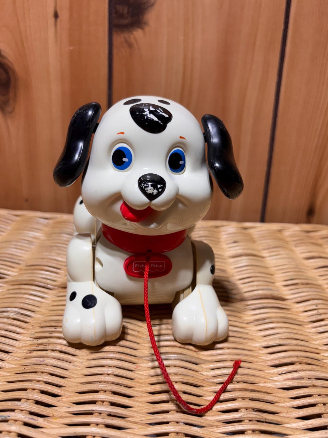 Retro Fisher Price Pull Dog - Etsy